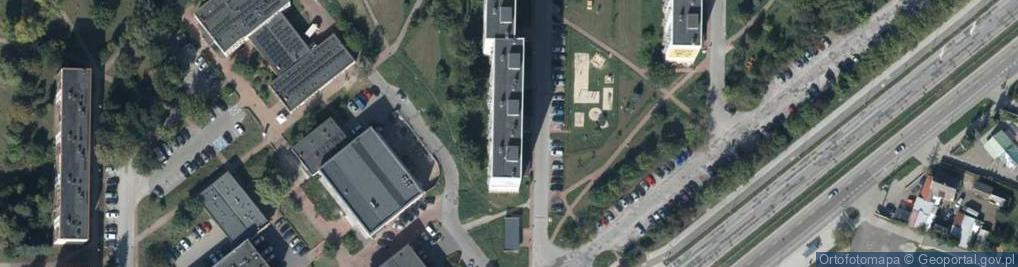 Zdjęcie satelitarne Usługi Pożarnicze Konserw i Naprawa Podręcz Sprzętu Gaśnicz Jarosiński