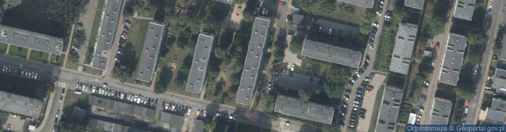 Zdjęcie satelitarne Usługi Projektowe Biedny Andrzej
