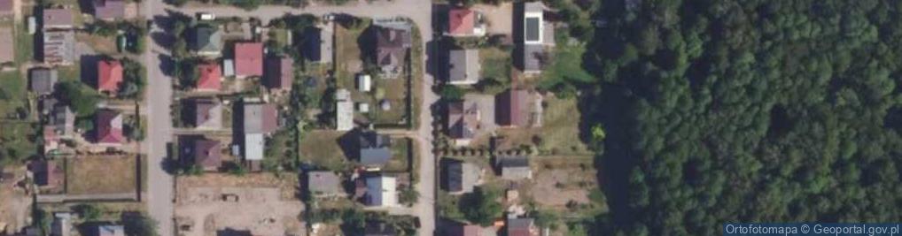 Zdjęcie satelitarne Usługi Projektowe i Informatyczne