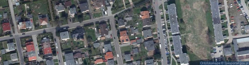 Zdjęcie satelitarne Usługi Projektowe i Nadzoru Budowlanego S&J Świentek E Jahn U
