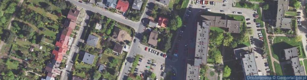 Zdjęcie satelitarne Usługi Projektowe i Nadzory Inspektorskie MGR Inż