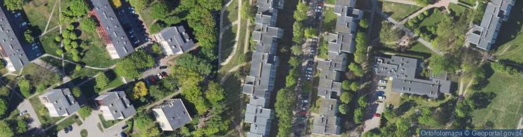 Zdjęcie satelitarne Usługi Projektowe Instalacje Elektryczne