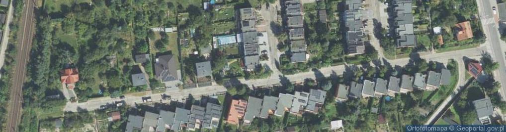 Zdjęcie satelitarne Usługi Projektowe Jan Hoffa