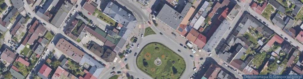 Zdjęcie satelitarne Usługi Projektowe Łabęcki Stanisław