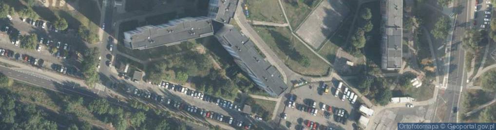 Zdjęcie satelitarne Usługi Projektowe Mateusz Lewandowski