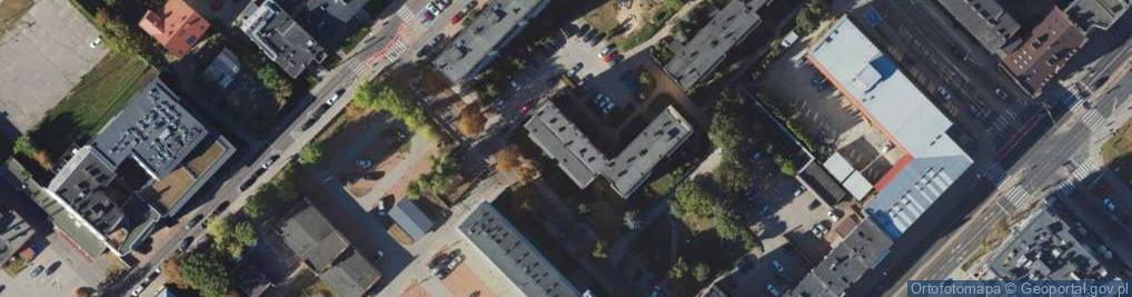 Zdjęcie satelitarne Usługi Projektowe MGR Inż