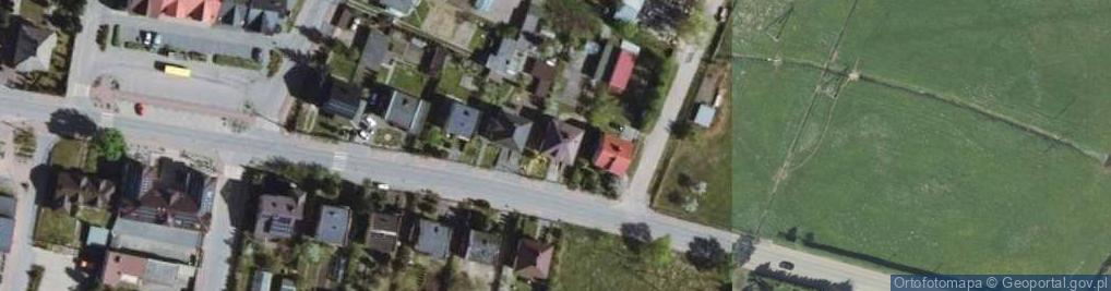 Zdjęcie satelitarne Usługi Projektowe Nadzór Budowlany