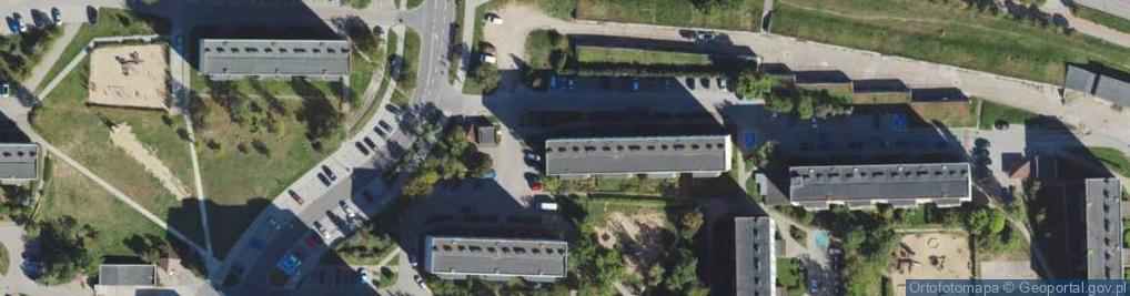 Zdjęcie satelitarne Usługi Projektowe Radosław Gajdamowicz