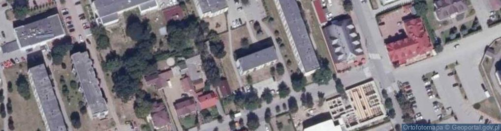 Zdjęcie satelitarne Usługi Projektowe Szczesiul Stanisław