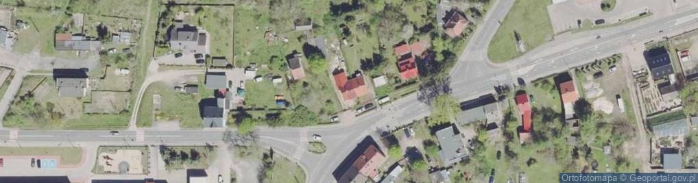 Zdjęcie satelitarne Usługi Projektowe w Zakresie Budownictwa Ogólnego