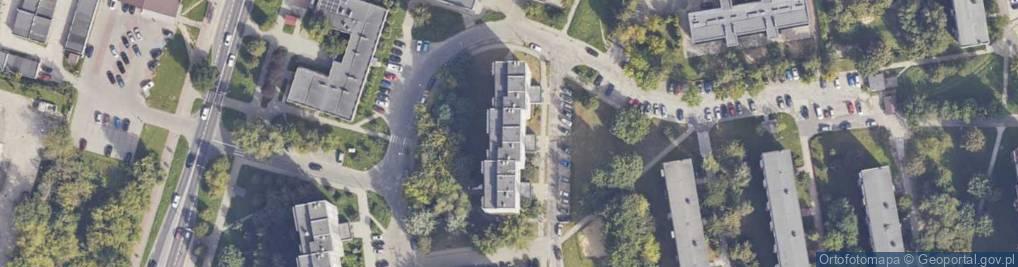 Zdjęcie satelitarne Usługi Projektowe