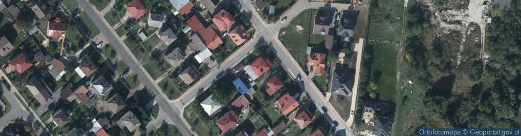 Zdjęcie satelitarne Usługi Projektowo-Budowlane Stefania Szajewska