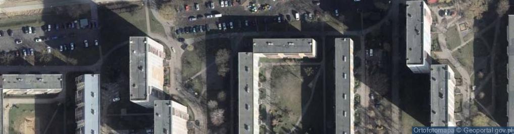 Zdjęcie satelitarne Usługi Projektowo Budowlane
