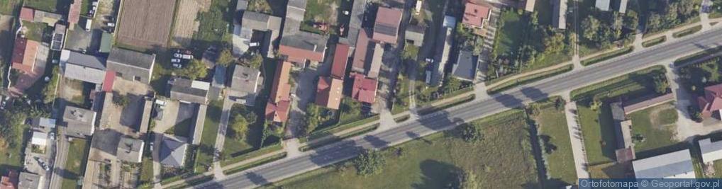 Zdjęcie satelitarne Usługi Przewozowe Osób Janusz Walkiewicz, Biuro Podróży Jawal-Tour Janusz Walkiewicz