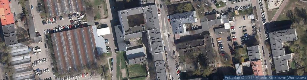 Zdjęcie satelitarne Usługi Przewozowe Samochodem Ciężarowym Wawrzyniec Jach