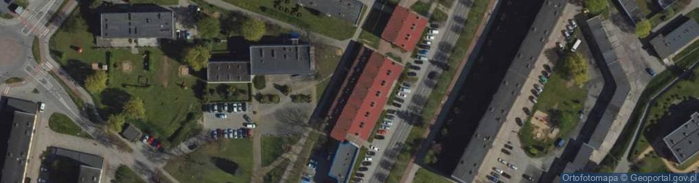 Zdjęcie satelitarne Usługi Rachunkowe "Kolasa"