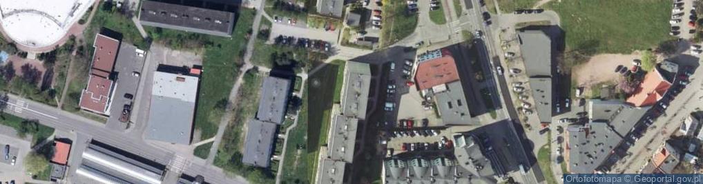 Zdjęcie satelitarne Usługi Rehabilitacyjne
