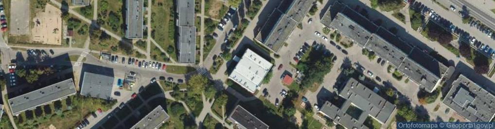 Zdjęcie satelitarne Usługi Rekreacyjno Wypoczynkowe Polanka