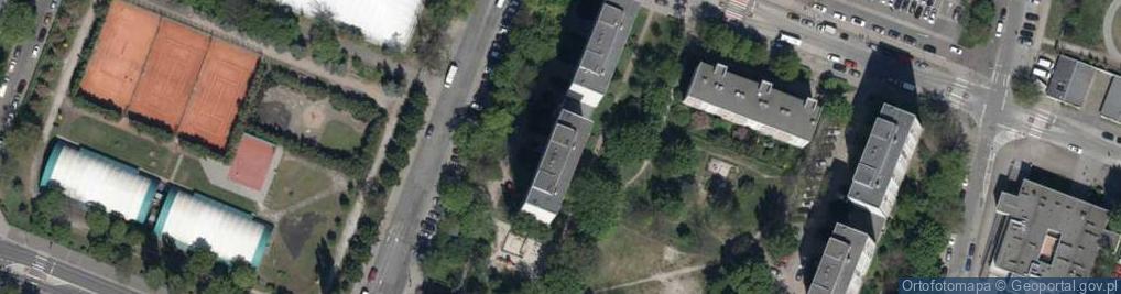 Zdjęcie satelitarne "Usługi Remontowo-Budowlane" Najwer Dariusz