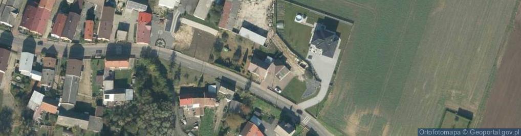 Zdjęcie satelitarne Usługi Rolnicze Giżycki Piotr