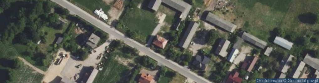 Zdjęcie satelitarne Usługi Rolnicze Janusz Piotr Załoga