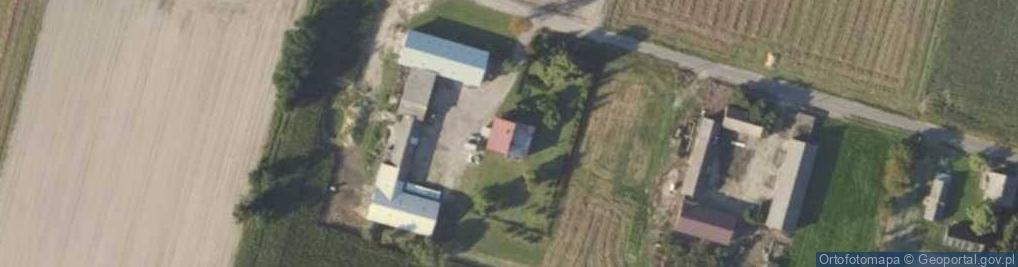 Zdjęcie satelitarne Usługi Rolnicze Łukasz Szymkowski
