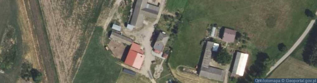Zdjęcie satelitarne Usługi Rolnicze - Sobieszek Krzysztof