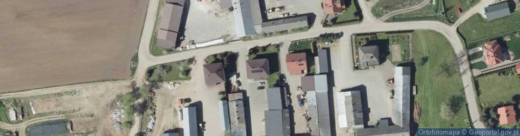 Zdjęcie satelitarne Usługi Rolnicze Trzaska Marta Maryla