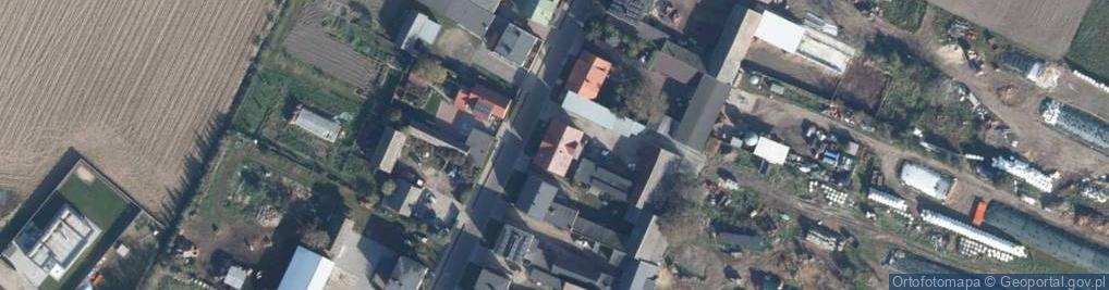 Zdjęcie satelitarne Usługi Rolnicze Wolna Justyna