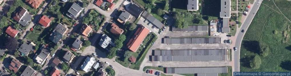 Zdjęcie satelitarne Usługi Sekretarsko Biurowe