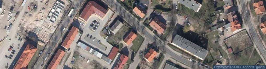 Zdjęcie satelitarne Usługi Sprzedaży Artykułów Spożywczych i Przemysłowych