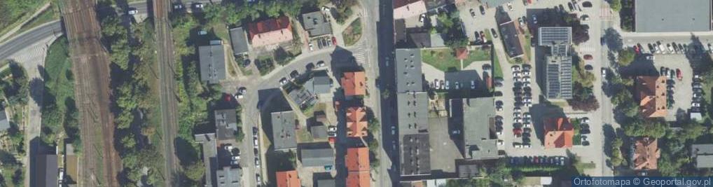 Zdjęcie satelitarne Usługi Stolarskie z Wyjątkiem Trumien i Usł Budow
