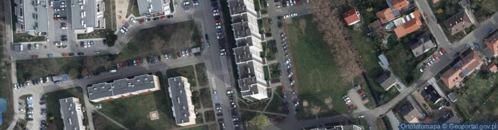 Zdjęcie satelitarne Usługi Szatniarskie Sinicka Teresa