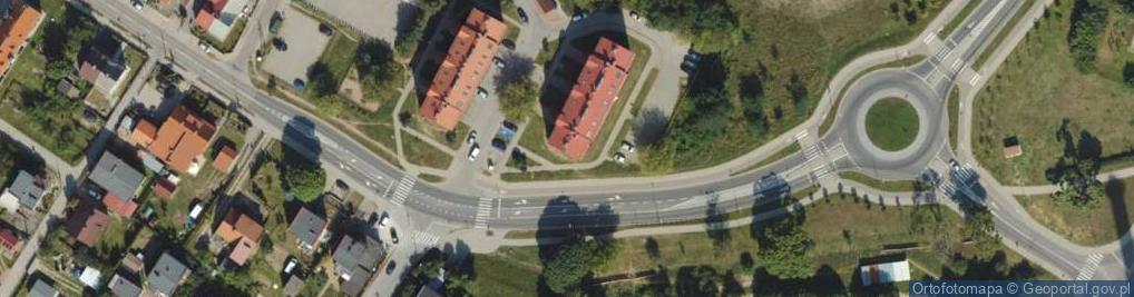 Zdjęcie satelitarne Usługi Taxi Osobowe