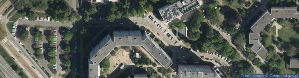 Zdjęcie satelitarne Usługi Transportowe Bagażowe Bronowicki Janusz