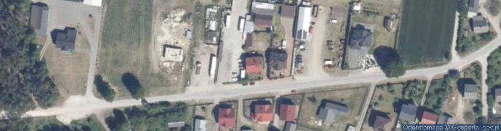 Zdjęcie satelitarne Usługi Transportowe Barbara Tanasiewicz Tomasz Tanasiewicz