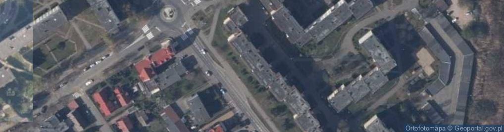 Zdjęcie satelitarne Usługi Transportowe Ciężarowe