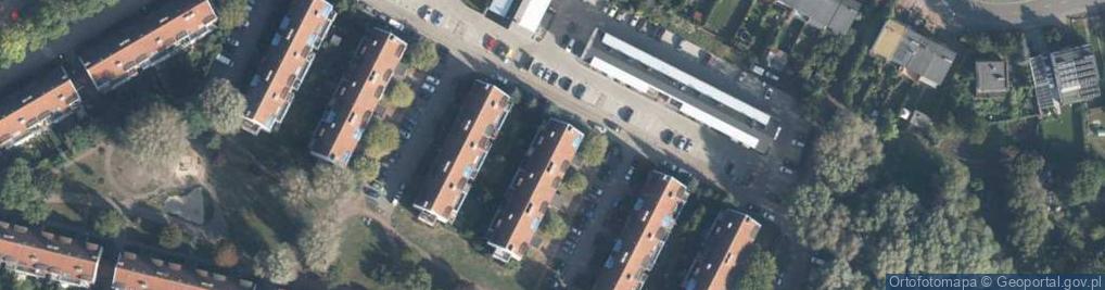 Zdjęcie satelitarne Usługi Transportowe Hernat Tomasz