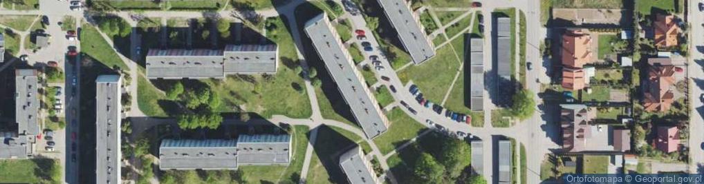 Zdjęcie satelitarne Usługi Transportowe Jeziorek Janusz