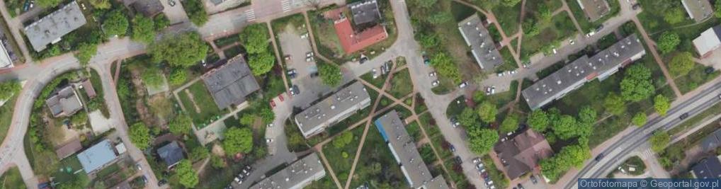 Zdjęcie satelitarne Usługi Transportowe Krajowe Bibo