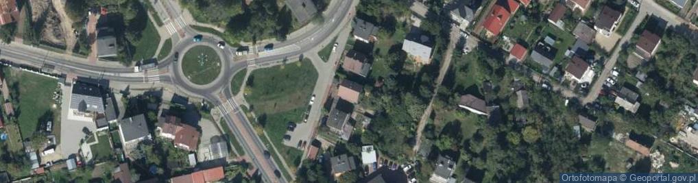 Zdjęcie satelitarne Usługi Transportowe Krajowe