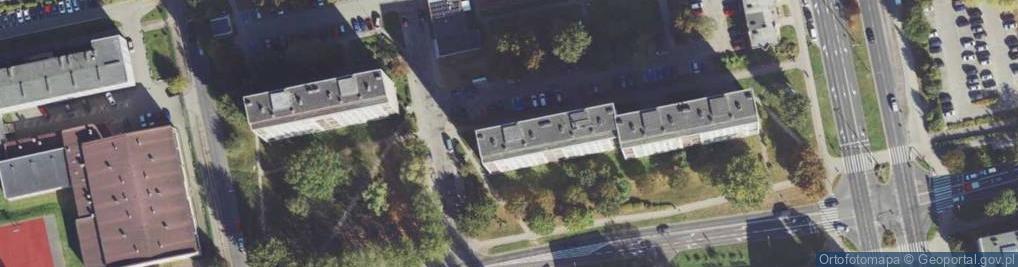 Zdjęcie satelitarne Usługi Transportowe Marketing i Pośrednictwo