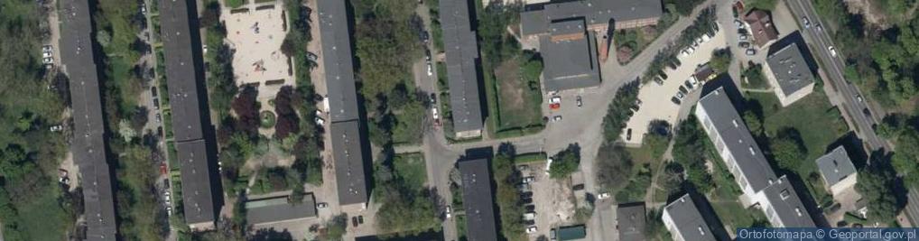 Zdjęcie satelitarne Usługi Transportowe Pomiankiewicz Piotr