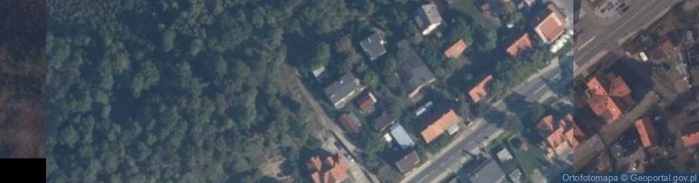 Zdjęcie satelitarne Usługi Transportowe Przewóz Osób i Towarów Waluszkiewicz Roman Edward
