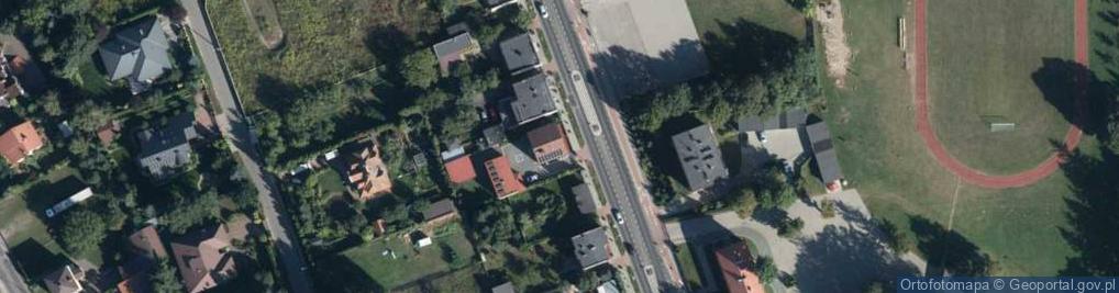 Zdjęcie satelitarne Usługi Transportowe Przewóz Towarów Tomasz Turkowski Robert Tomecki