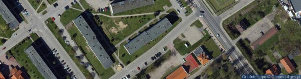 Zdjęcie satelitarne Usługi Transportowe Samoch Ciężarowym