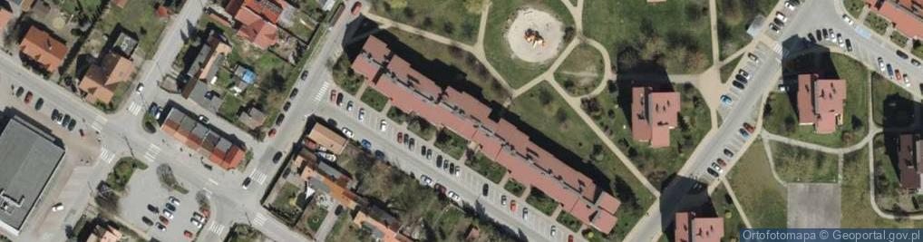 Zdjęcie satelitarne Usługi Transportowe Samochodem Osobowym Taxi