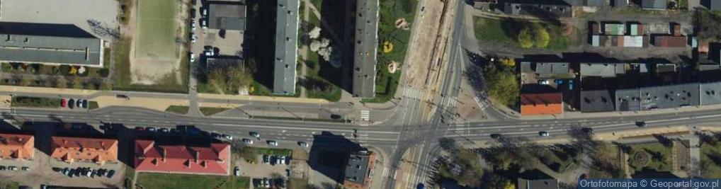 Zdjęcie satelitarne Usługi Transportowe Sim Trans