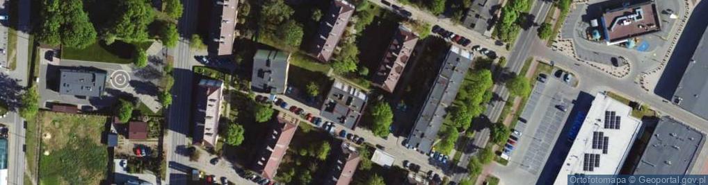 Zdjęcie satelitarne Usługi Transportowe