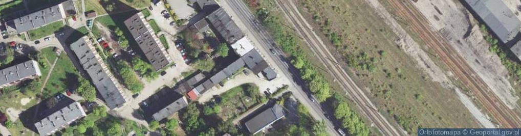 Zdjęcie satelitarne Usługi Transportowe